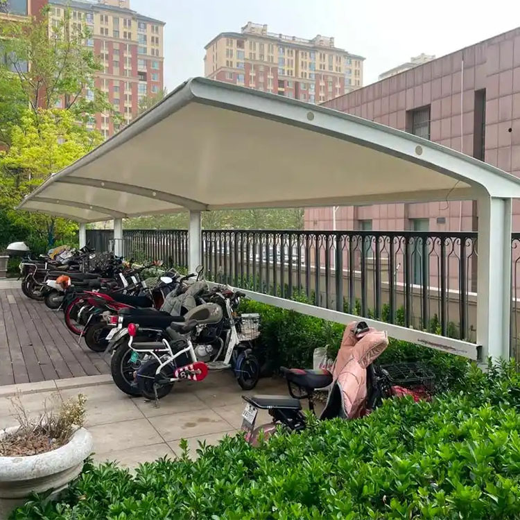 溧阳市膜结构电动车棚